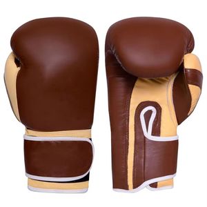 Gants de combat professionnels Sanda/boxe-Gants d'entraînement de poinçonnage épaissis pour adultes-Arts martiaux de qualité supérieure et équipement de combat MMA - Product Image 1