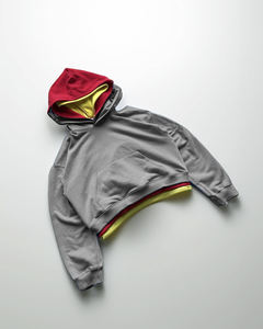 Pullover <b>Jumper</b> Sweatshirt Men Oversized Hoodie | Multi Layer 3 Layered Pullover Boxy Fit <b>Jumper</b> | Streetwear Hoodie for Men - Product Image 2