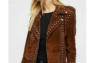 Veste en cuir véritable respirante OEM à manches longues pour l'hiver, vente en gros, personnalisable, cuir suédé, logo et couleurs personnalisés - Product Image 4