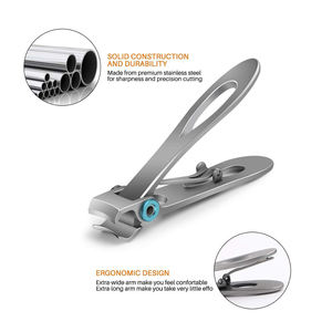 กรรไกรตัดเล็บเท้าสแตนเลส2ชิ้นชุดแต่งเล็บพร้อมกล่องโลหะ - Product Image 3