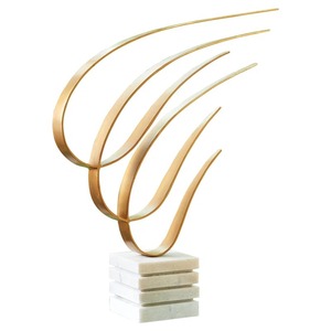 Objet de table de style moderne, sculpture décorative pour un décor de bureau élégant et des accents contemporains de l'espace de travail, en provenance d'Inde - Product Image 4