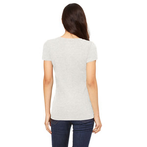 Avoine Tri-Blend Femme Coupe Classique T-shirt Tri-Blend T-shirts unis vierges Idéal pour les conceptions personnalisées T-shirt respirant pour dames - Product Image 2