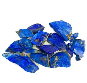 Lapis Lazuli แบบขายส่งจำนวนมาก,อัญมณีหยาบผิวขรุขระแบบไม่เจียระไน - Product Image 1