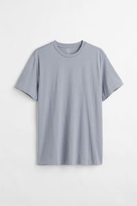 T-shirt ras du cou à manches courtes en coton respirant Original CVC pour homme - Product Image 5