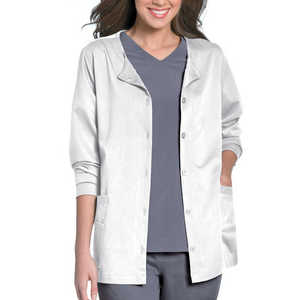 Enfermera médica Unisex Scrub Chaquetas Algodón Poliéster Stretch Hospital Scrub Jacket - Product Image 5