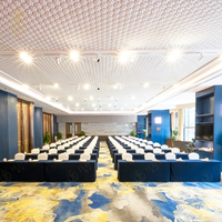 Ensemble de chaises pliantes durables en maille Mobilier de table de conférence pour centre de réunion polyvalent Hilton