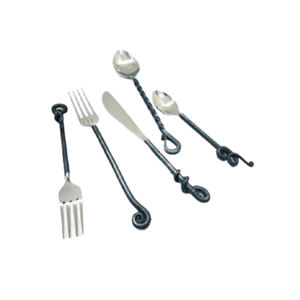 Couverts décoratifs en métal de table de conception les plus récents pour le restaurant d'hôtels de cuisine - Product Image 2