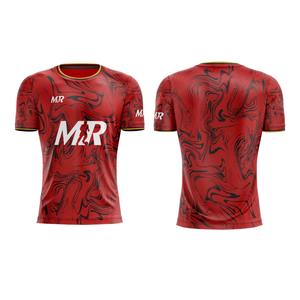 Ensemble de maillots de football sublimés personnalisés | Uniforme de football respirant à séchage rapide | Fabricant de gros OEM/ODM - Product Image 1