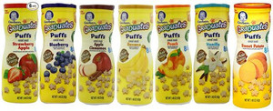 Goût fraise, collation croustillante Gerber Graduates Lil Crunchies pour tout-petits, 42g - Product Image 3