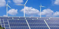 Système solaire hybride extérieur moderne en gros Système hybride portable d'énergie solaire et éolienne pour l'agriculture