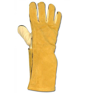 Gants de soudage en cuir avec protection des mains de haute qualité 100% - Product Image 3