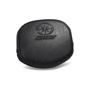 Yamaha XVS950/XVS1300 and XV1900 STR Leather Plastic Motorcycle Seats with Carbon Backrest Cushion 3D8415000 <b>Model</b> Compatible - Product Image 1