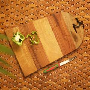 Rectangle Shape Wooden Chopping Hot Selling Board Natural <b>Colour</b> Classic Style Serving Tray and Cutting Board in Bulk - Product Image 1