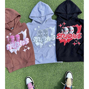 Meilleures ventes Hommes Fermeture Éclair Style Fitness Jogging Survêtements Personnalisé Contraste Couleur Bouffée Impression Léger Extérieur Porter Hiver - Product Image 2