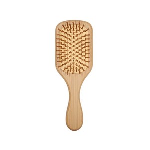 Brosse à cheveux en bambou peignes jetables écologiques de haute qualité pour les kits de commodités d'hôtel de station de restaurant d'avion - Product Image 4
