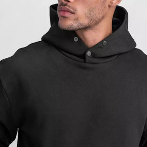 Fizzan International Logo personnalisé Sweat à capuche d'entraînement Respirant Doux au toucher Capuche à cordon Sports d'hiver Impression en relief - Product Image 3