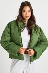 Manteau d'hiver matelassé en tricot respirant pour femmes, décontracté et tendance, taille plus - Product Image 4