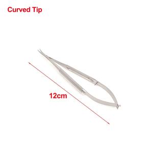 Manual Micro Ophthalmic Scissors Stainless Steel Castroviejo Cornea <b>Surgical</b> Hand <b>Instrument</b> for Eye and <b>Dental</b> Procedures - Product Image 6
