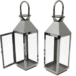 Customised Handmade Fire Black <b>Candle</b> Holder Metal <b>Lantern</b> Home Garden Balcony Indoor <b>Outdoor</b> Wedding Decoration - Product Image 2