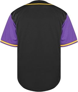 เสื้อกีฬาฮิปฮอปผู้ชายและผู้หญิงเสื้อเจอร์ซีย์แขนสั้นเสื้อธรรมดาสำหรับใส่เล่นซอฟต์บอลเสื้อเจอร์ซีย์เบสบอล - Product Image 3