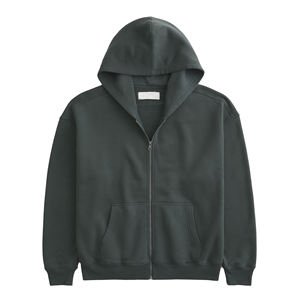 Pull-over à capuche d'hiver surdimensionné pour hommes tissu éponge français 100% coton décontracté épaules tombantes conception du fabricant - Product Image 4