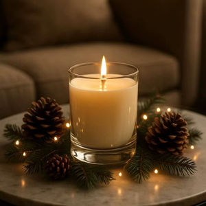 Vela Aromática de Cera de Soja con Aroma a Ramadán Eid Mubarak en Frasco de Vidrio, Decoración para el Hogar, Regalo al por Mayor, Aromaterapia de Lujo, Larga Duración - Product Image 1