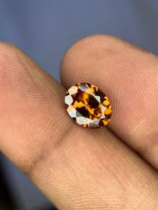 พลอยเซอร์คอนเจียระไนทรงรีธรรมชาติสำหรับทำเครื่องประดับ - Product Image 3