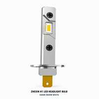 Ampoule de phare LED pour voiture H1 4300K Blanc chaud CSP Canbus 12V Adaptation universelle Lampe de phare