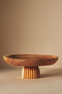 Support de gâteau en bois décoratif de table fini idéal pour l'utilisation de service de gâteau de mariage et d'événement - Product Image 3