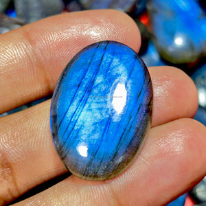 หินลาบราดอไรต์ทรงหลวมอัญมณี100% ลาบราดอไรต์สีฟ้าใส - Product Image 1