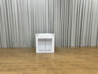 Table de station pliable pour porte-clés par sublimation, idéale pour les événements de mariage, les photobooths et comme comptoir portable pour les salons professionnels