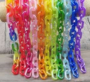 Eslabones de Cadena Decorativos de Resina Personalizados para Decoración del Hogar y Eventos - Product Image 2