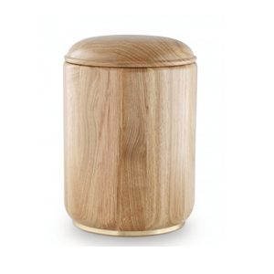 Urne rustique en bois de style américain OEM pour les cendres avec couvercle en gros des fournitures funéraires du Vietnam - Product Image 1