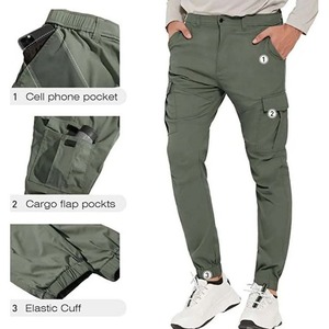 Pantalones Deportivos Casuales para Hombre, a la Moda, con Logotipo Personalizado, Tela de Lona 100% Algodón Antiarrugas, Más Vendidos - Product Image 5