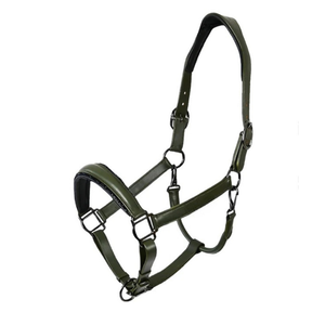 Juego de bridas y cabestros de cuero estilo sillín inglés personalizado hecho para uso en exteriores con apariencia elegante y comodidad enfocada en el jinete - Product Image 4