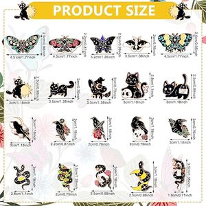 Spille smaltate personalizzate ecologiche a tema cartone animato, all'ingrosso, spille da bavero, decorazioni regalo <span class=keywords><strong>per</strong></span> zaini, vestiti, donne, madri, insegnanti - Product Image 3