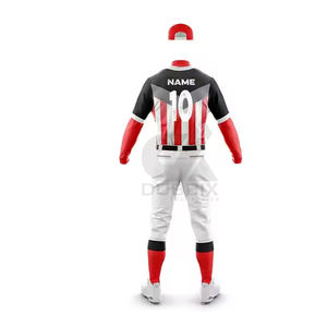 Uniformes de Béisbol Estampados de Alta Calidad, Talla Grande, Transpirables, con Logotipo Personalizado, Ropa Deportiva Unisex para Equipos - Product Image 3