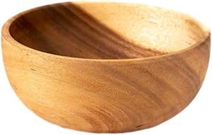 Cuencos Decorativos de Madera de Acacia de Alta Calidad, Ecológicos, Duraderos, Hechos a Mano, Desechables, Contemporáneos, para Cocina, Uso Personalizado, Venta al por Mayor - Product Image 6
