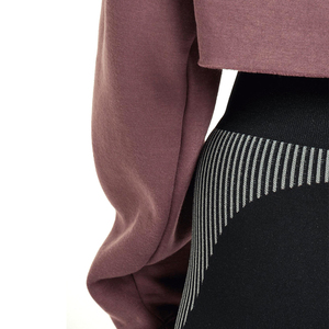 Top Corto para Mujer, Sudadera con Capucha de Invierno, Informal, Ligera, con Bordado 3D en la Parte Delantera, Manga Larga, Suave, Cómoda y Elegante - Product Image 5