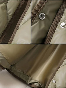 Chaqueta acolchada de manga larga para mujer - Product Image 6