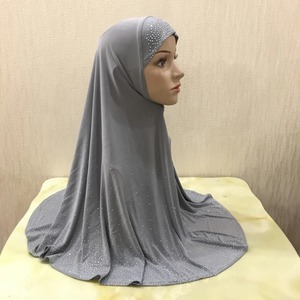 ฮิญาบยาวสไตล์การ์ตูนสไตล์ดูไบพร้อมผ้าคลุมศีรษะอิสลามมุสลิมระบายอากาศลูกไม้สำหรับเทศกาลสวดมนต์1ชิ้น