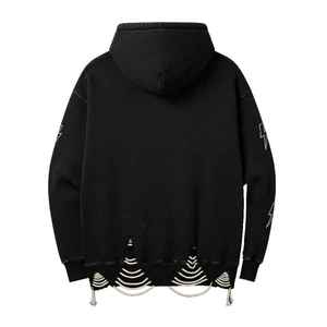 Dtfd tg sweat à capuche imprimé confortable polaire douce design moderne élégant idéal pour streetwear en plein air ou gym tenues quotidiennes - Product Image 6
