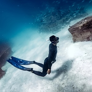 Cinturón de Buceo Profundo Ajustable de Acero Inoxidable de 1.5 m con Hebilla de Liberación Rápida, Correa de Cintura para Buceo Libre y Snorkel que Ayuda a los Buceadores a Entrar en el <span class=keywords><strong>Agua</strong></span> - Product Image 5