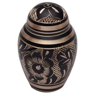 Look classique 100% urne funéraire adulte fabriquée à la main urne de crémation urne en laiton massif pour cendres humaines en gros et vente chaude - Product Image 1