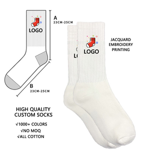 Quality compression ankle <b>grip</b> designer mens crew unisex sport cotton custom logo <b>socks</b> men - Product Image 5