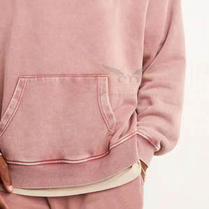 Vêtements de grande taille à la mode Sweats à capuche délavés à l'acide Meilleure qualité Prix bon marché Sweats à capuche délavés à l'acide pour hommes - Product Image 6