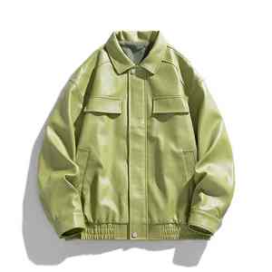 Chaqueta de Cuero Profesional, Chaqueta de Invierno, Nueva Chaqueta de Cuero de Invierno, Piel de Vaca, Personalizada, Impermeable, Cortavientos, para Hombre - Product Image 3