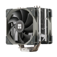 Thermalright Archon AS120 V2 pour processeur LGA1700/AM5 - Refroidisseur CPU - Boîtier de refroidissement par air haut de gamme - Caloduc NOIR - 14 ventilateurs - Cuivre et aluminium - 4 broches