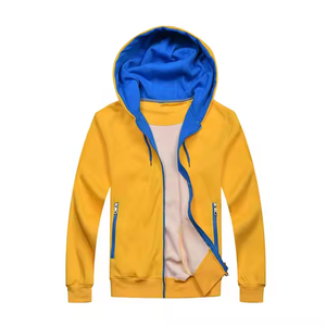 High Quality Zipper Hoodie Unisex Regular Fit Cotton Fleece/French Terry Quick Dry & Breathable Winter Streetwear Sweatshirt - Product Image 5