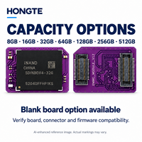 Modul EMMC OEM HT Kompatibel dengan Modul EMMC dari Merek Utama 8/16/32/64/128/256/512GB Mendukung Papan Radxa/Orange PI/Odroid